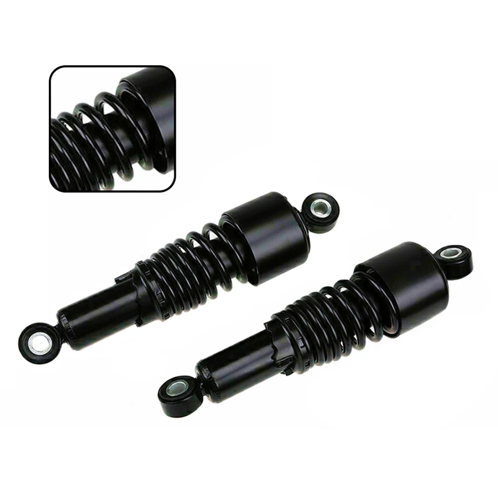 

Motorcycle Accessories10.5'' Rear Air Shock Absorber For Harley Street Glide Softail Dirt Bike Black