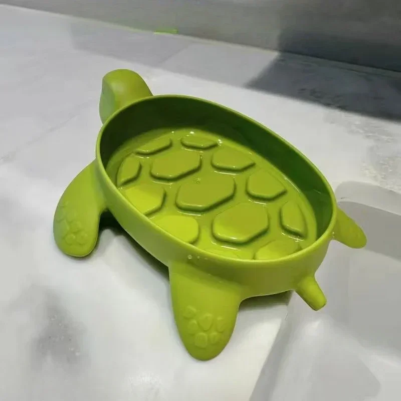 

Turtle Soap Box Drain Soap Holder Box Bathroom Shower Soap Holder Sponge Storage Plate Tray Bathroom Supplies Bathroom Gadge