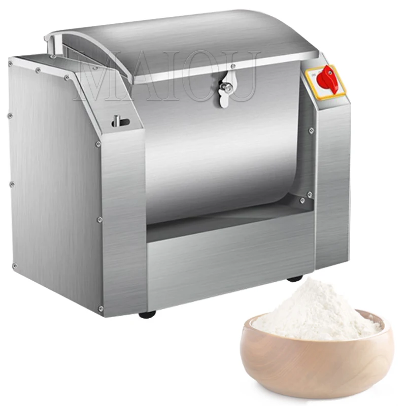 

Electric Flour Mixer Commercial Dough Kneading Machine Food Stainless Steel 220v