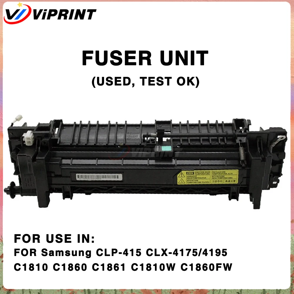 

Fuser Unit for Samsung C1810 C1860 C1861 C1810W C1860FW CLP-415 CLX-4175 CLX-4195 Laser Printer Assembly Parts