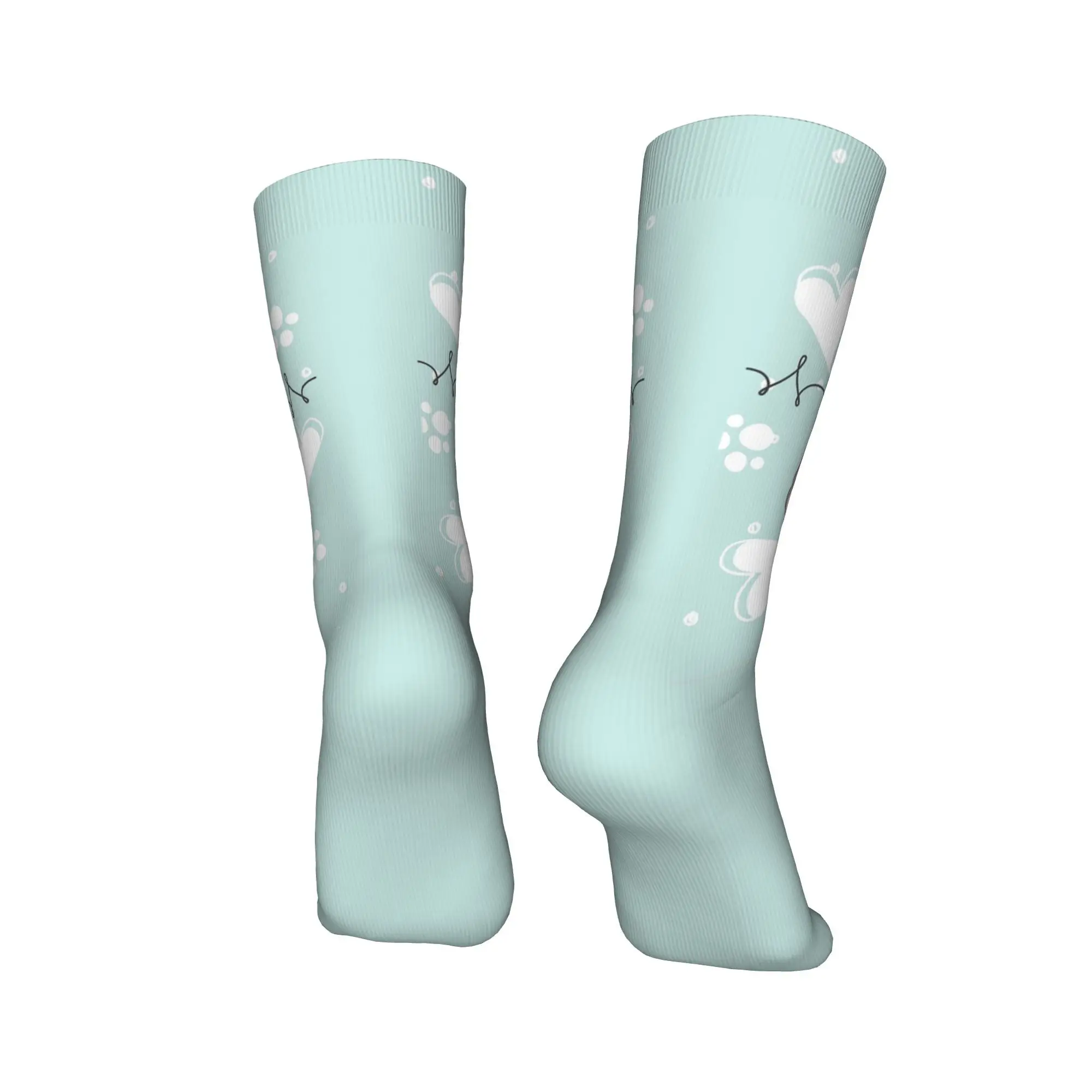 Alle seizoenen houden van oud Engels herdershond sokken Harajuku superzachte kousen Crew sokken voor mannen vrouwen verjaardagscadeau