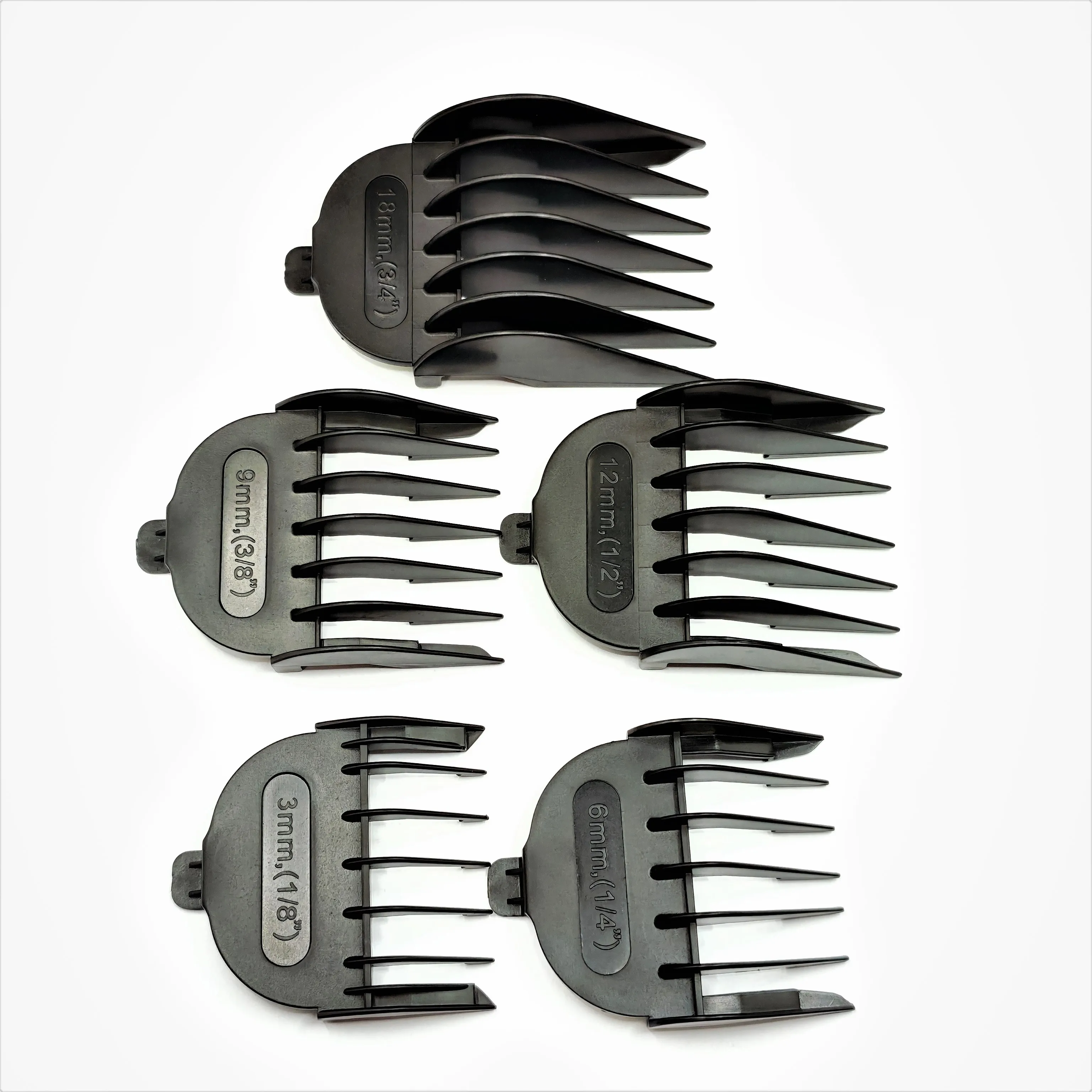 

3mm 6mm 9mm 12mm 18mm Hair Trimmer Comb Set Replacement For Remington HC5030 HC5038 HC5070 HC5080 HC5081 HC363 HC822 HC4031 New