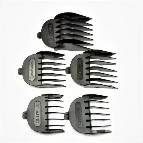 3mm 6mm 9mm 12mm 18mm Hair Trimmer Comb Set Replacement For Remington HC5030 HC5038 HC5070 HC5080 HC5081 HC363 HC822 HC4031 New
