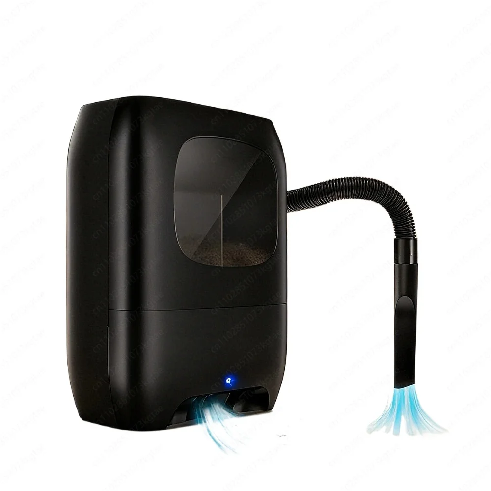 

110 В индукционный вакуумный мусорный бак для стрижки, чистка сломанных волос, бытовой вакуумный совок для волос домашних животных