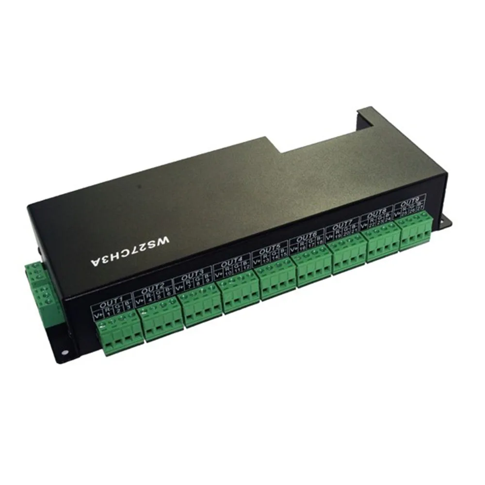 27 Channel DMX512 Decoder, 27 Channel DMX Controller, with Iron Casing, 3A Per Channel