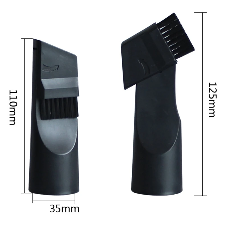 Flat Suction Brush Head 35mm Nozzle Universal Cleaning Brush Corner Dust Cleaning Tool Vacuum Cleaner Attachments Parts