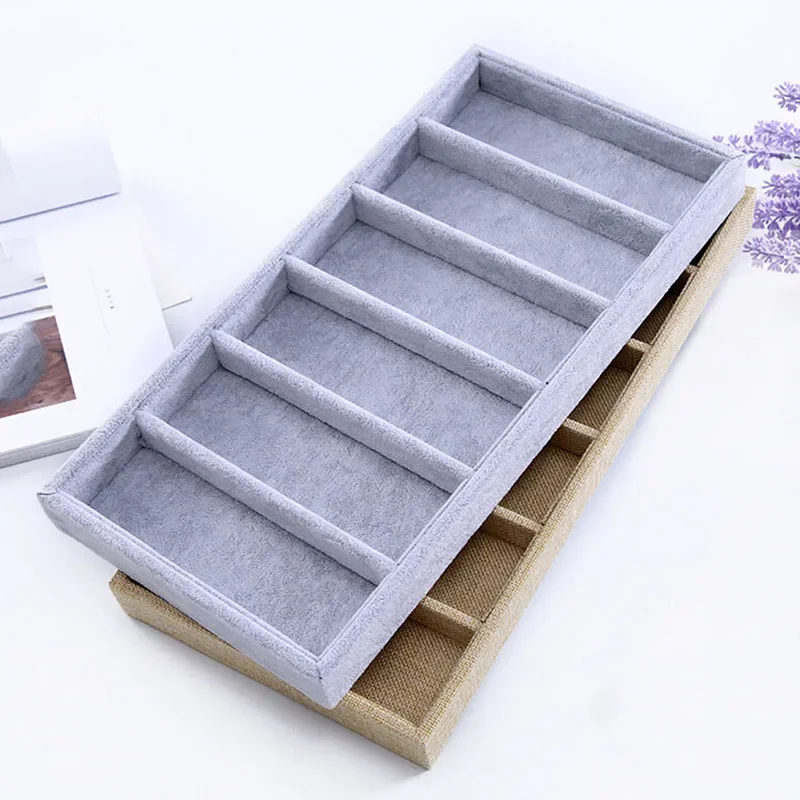 6 Grids Sunglasses Display Box Jewelery Display Packaging Props Jewellery Organizer Tray Fashion Cases Packaging Чехол Для Очков