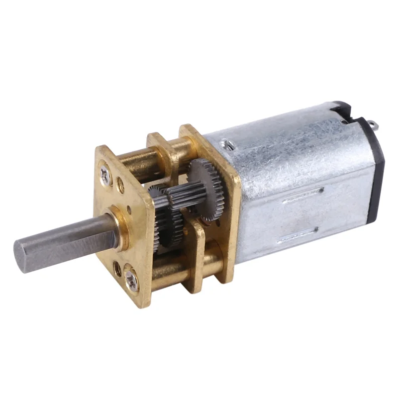 2X DC 6V 10RPM Micro-Speed Reduction Motor Mini Gear Box Motor With 2 Terminals For RC Car Robot Model DIY Engine Toy-A78G