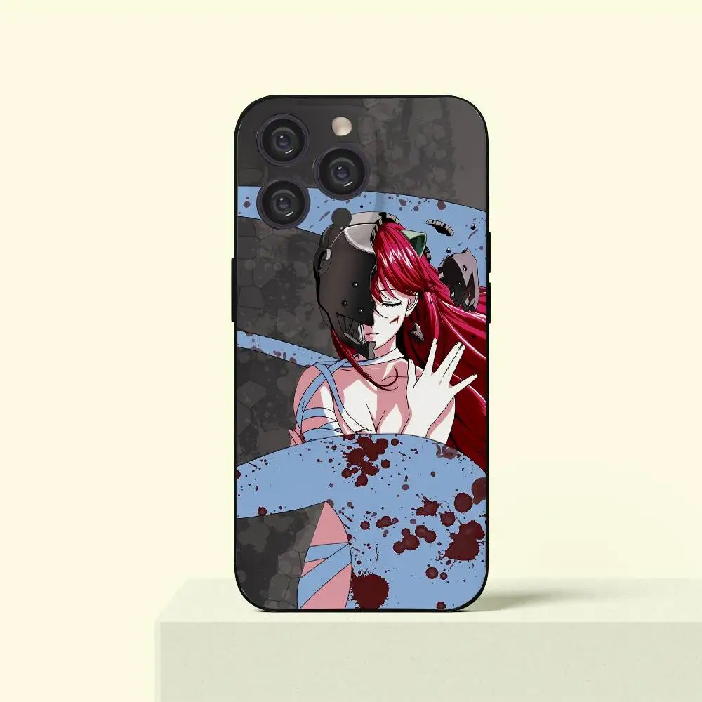 

E-Elfen L-Lied Phone Case For IPhone 16 16e Plus Pro MAX15 14 13 12 11 XSmax Soft Black Case