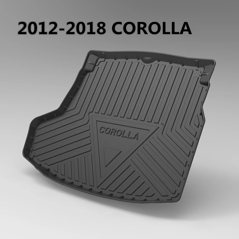 Use for 2012-2018 Toyota Corolla car carpet Corolla floor mats Corolla tunk mat Fit For Corolla waterproof floor mats