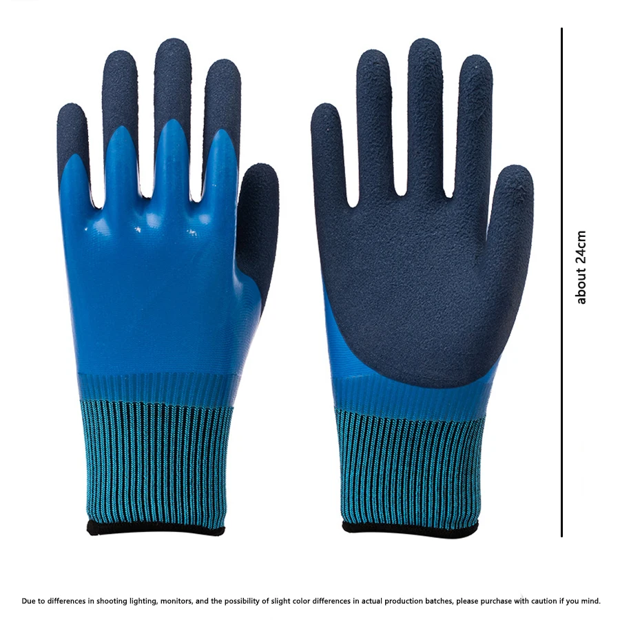Tuinhandschoenen voor doornbestendig werk Gecoat leer Tuin- en buitengerei Antislipbenodigdheden Herencoating Rubber Dubbel