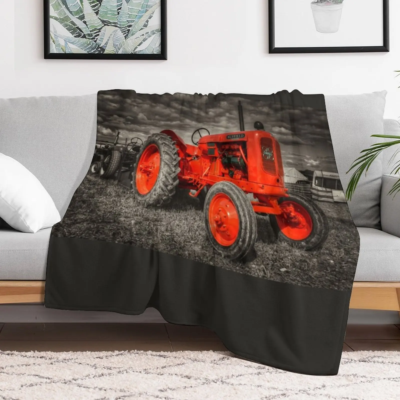 Nuffield Universal Throw Blanket Custom Shaggy Blankets