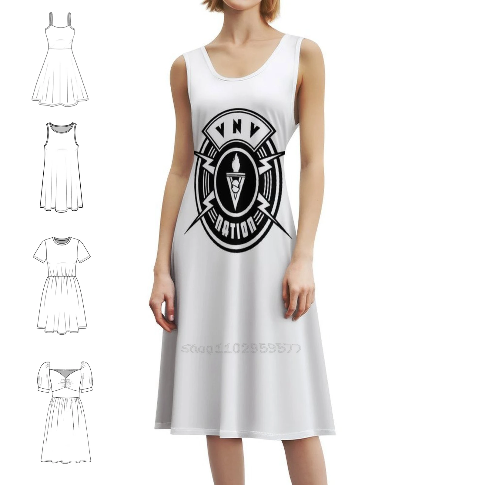 

Винтажное ретро-копия Donestk Rock Jinjer Платье в корейском стиле для женщин Элегантное повседневное платье для вечеринки или повседневной носки Винтаж