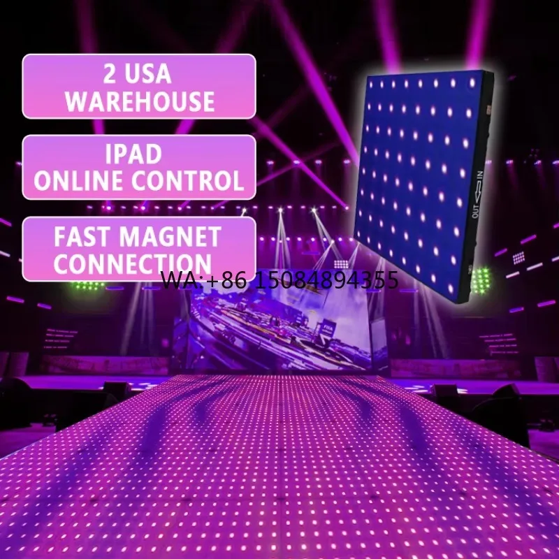 Disco /DJ Lighted Pixel  LED  Dance Floor for Sale