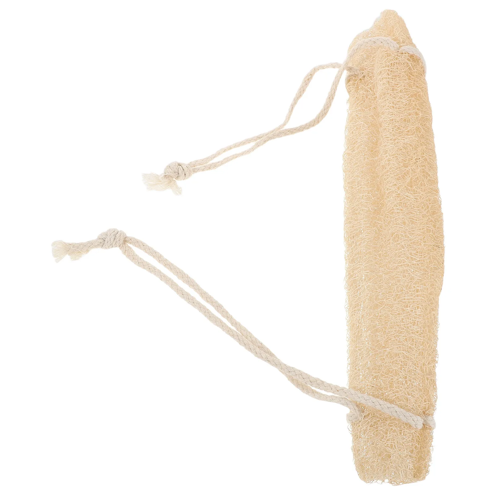 Natural Egyptian Loofah Back Scrubber Extended Handle Shower Sponge Exfoliating Body Cloth for Smooth Skin Loofah Sponge Natural