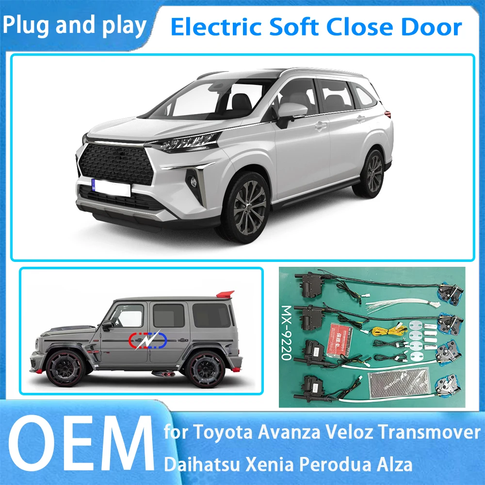 

For Toyota Avanza Veloz Transmover Daihatsu Xenia Perodua Alz OEM Car Soft Close System Automatic Electric Auto Pull Power Latch