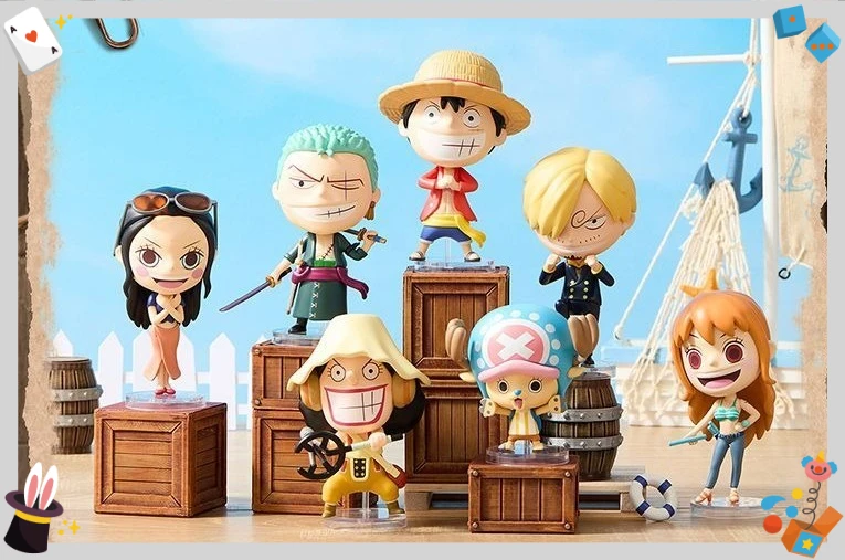 تمثال صندوق أعمى من سلسلة كلاسيكية من قطعة واحدة من MINISO نموذج تزيين قطعة واحدة #1