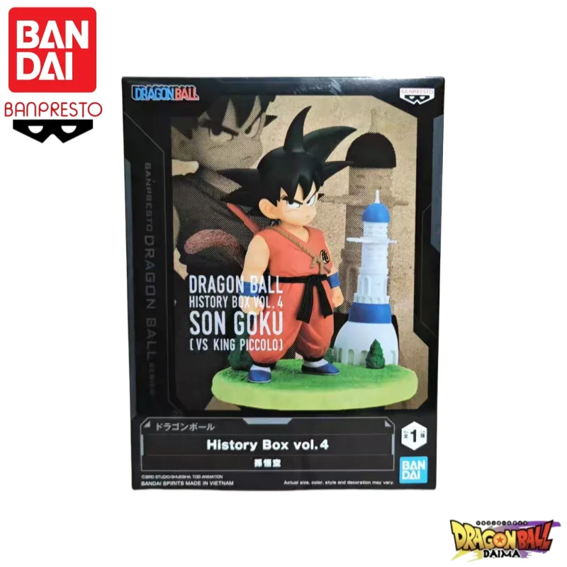 Auf Lager Original Bandai Banpresto Dragon Ball Son Goku Modell Spielzeug Action Figur Garage Statue Sammeln Ornamente