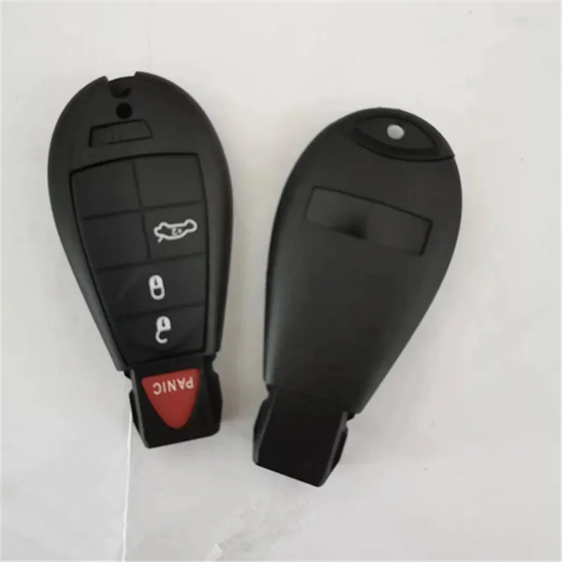 

2pcs Smart Remote Car Key Fob Shell Case For Dodge Challenger Magnum Charger For Chrysler 4/5 Buttons No Chip