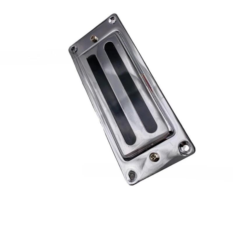 Two black pickups, electric guitar, iron frame, small two-character pickup, electric guitar accessories. - view 5
