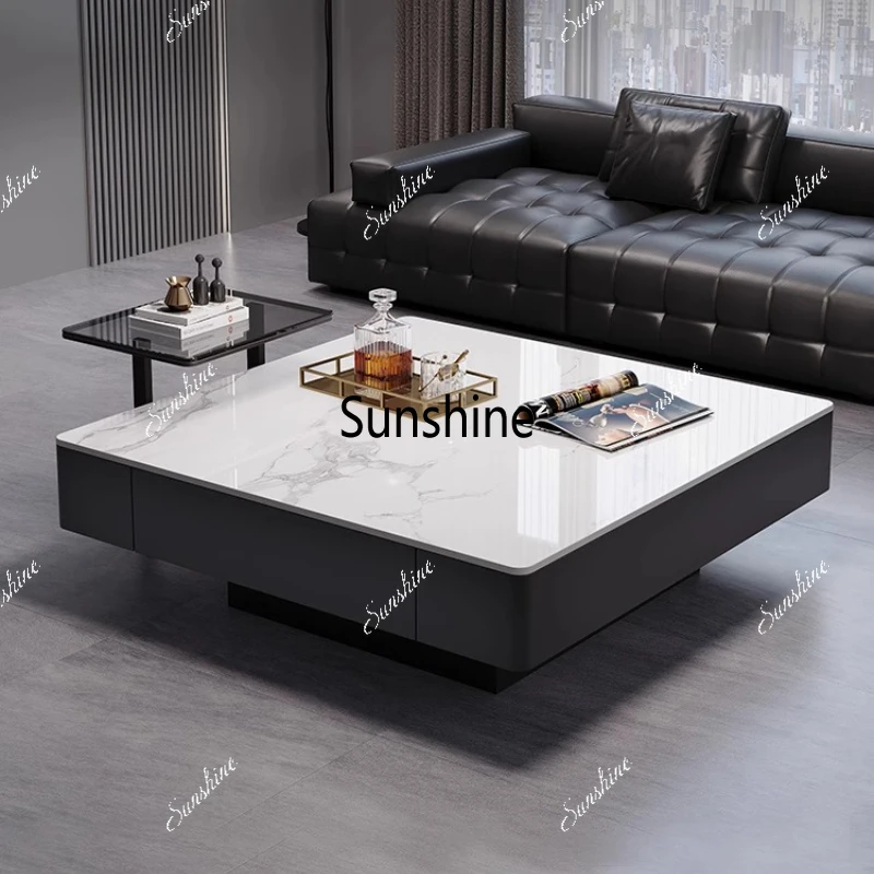 

Simple Ornaments Coffee Table Display Unique Square Glam Coffee Table Living Room Tavolini Da Salotto Home Furniture