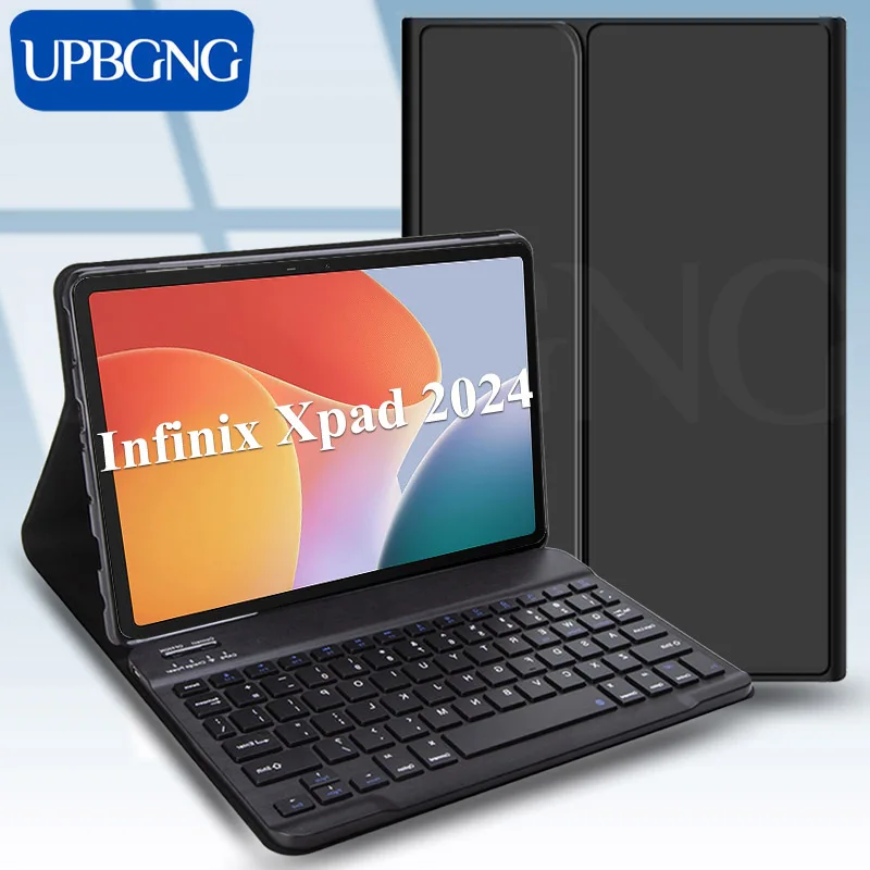 Case with Bluetooth Keyboard for Infinix Xpad 11inch 2024 Keyboard Case for Infinix Xpad Cover Accessories