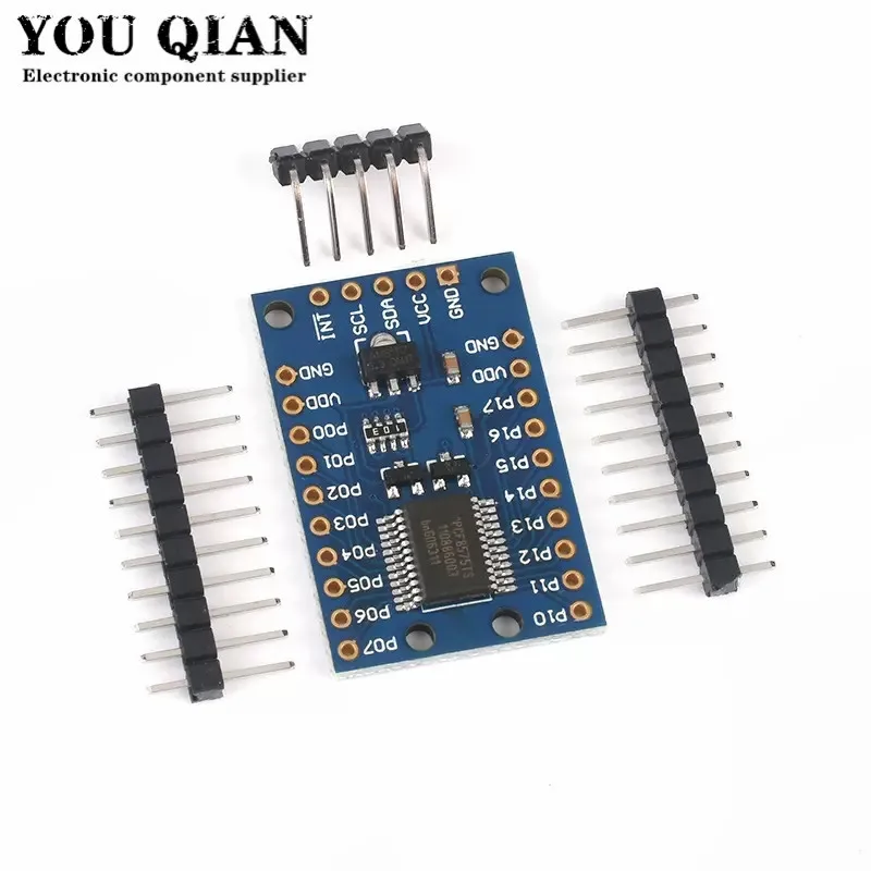 Módulo de Expansão PCF8575 IO, I2C a 16IO, Circuitos Integrados para Arduino