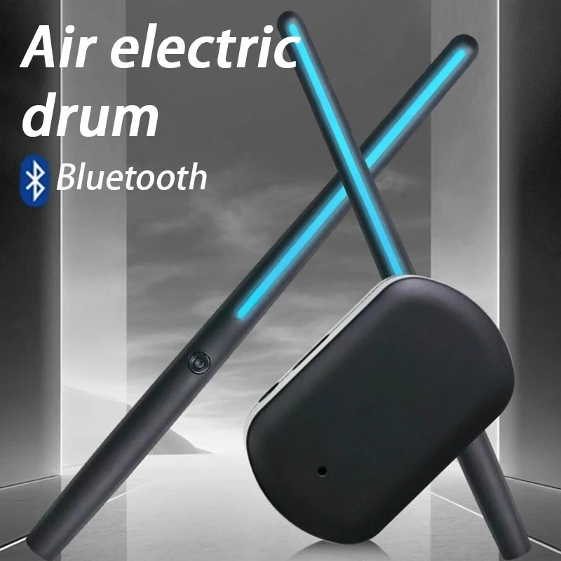 

Air Electric Drums Portable Electronic Virtual Drums Multifunctional Bluetooth Music Drum Beginner Smart Wireless Power Drum