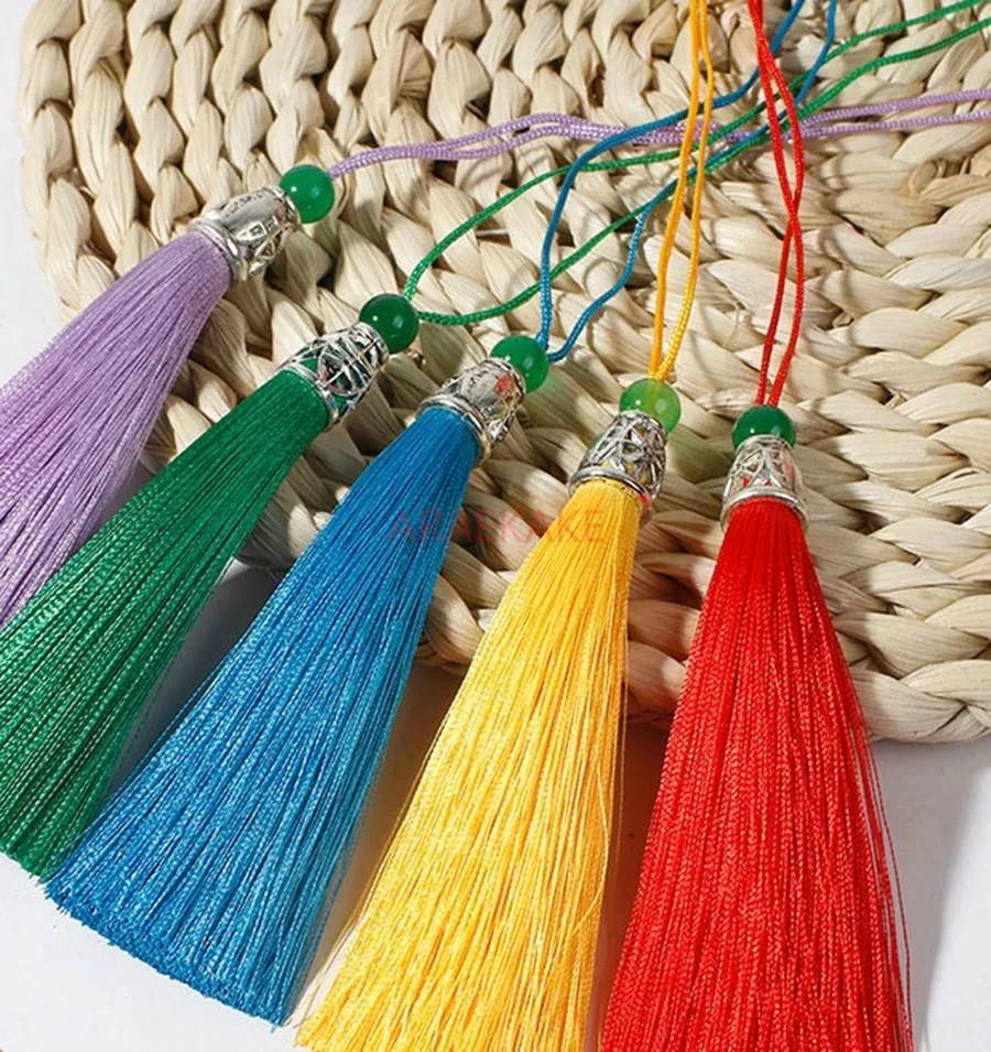 

10PCS Tassel materials, Chinese knot accessories, ancient style hanging tassels, fan pendants, hanging ornaments