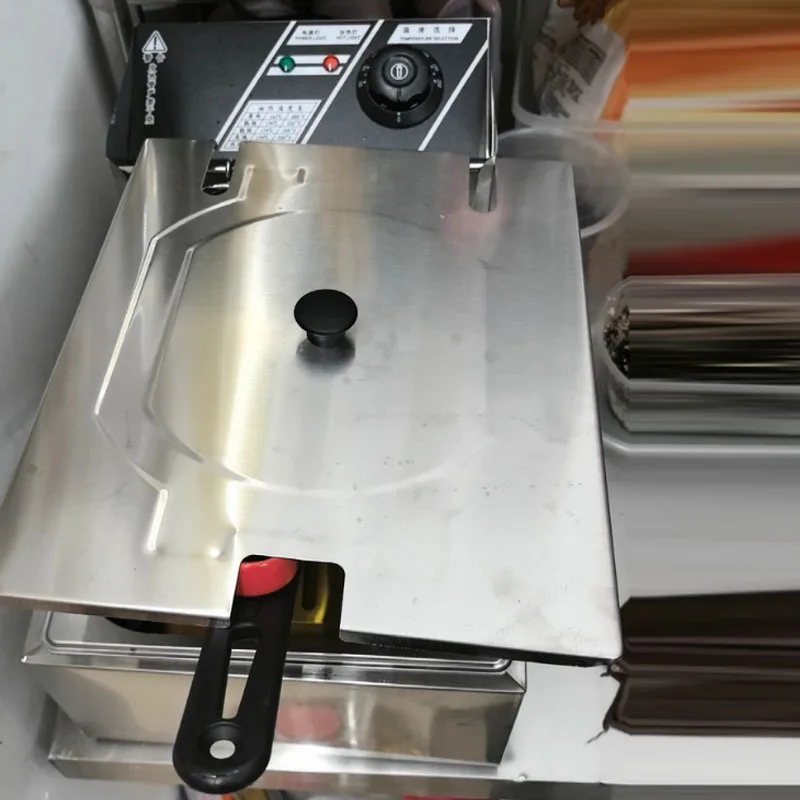 

Электрическая фритюрница LXT для курицы и картофеля фри, 2500 Вт, из нержавеющей стали