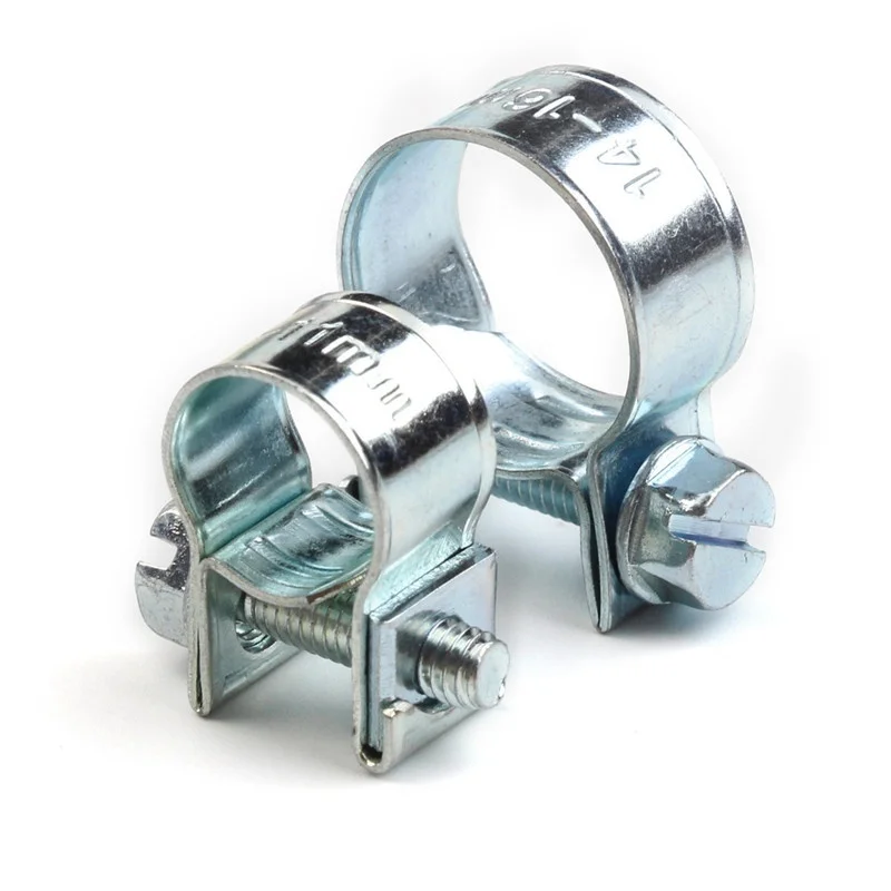 

Customizable Hose Clamp Double Ears Clamp 8-18mm Worm Drive Fuel Water Hose Pipe Clamps Clips Hose Fuel Clamps Assorted Kit