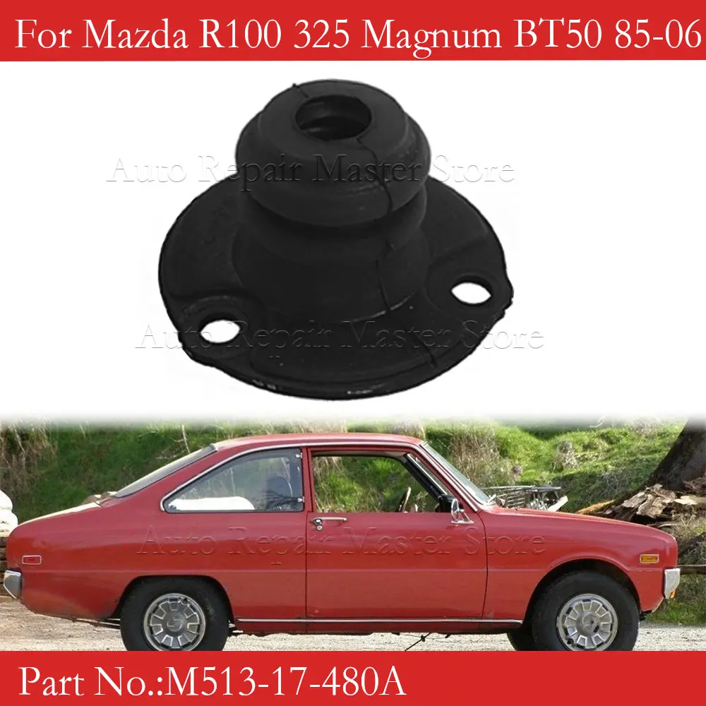 For Mazda R100 325 Magnum BT50 1985-2006 Black Gear Shift Boot Dust Rubber Rubber Gaiter Replacement  M513-17-480A