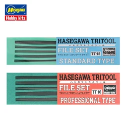 HASEGAWA TRYTOOL TT-15(71215) STANDARD TYPE File Set TT-16(71216) PROFESSIONAL TYPE Modeling File 5PCS Metal File Model Tools