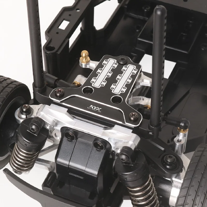 سيارة تاميا 1/10 فولكس فاجن جولف II (MB01) موديل 58748، غطاء أمامي من الألومنيوم