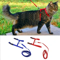 Cute Pet Chest Strap Outdoor Adjustable Breathable Cat Leash Leash Portable Pet Training Cat And Dog Walking Device