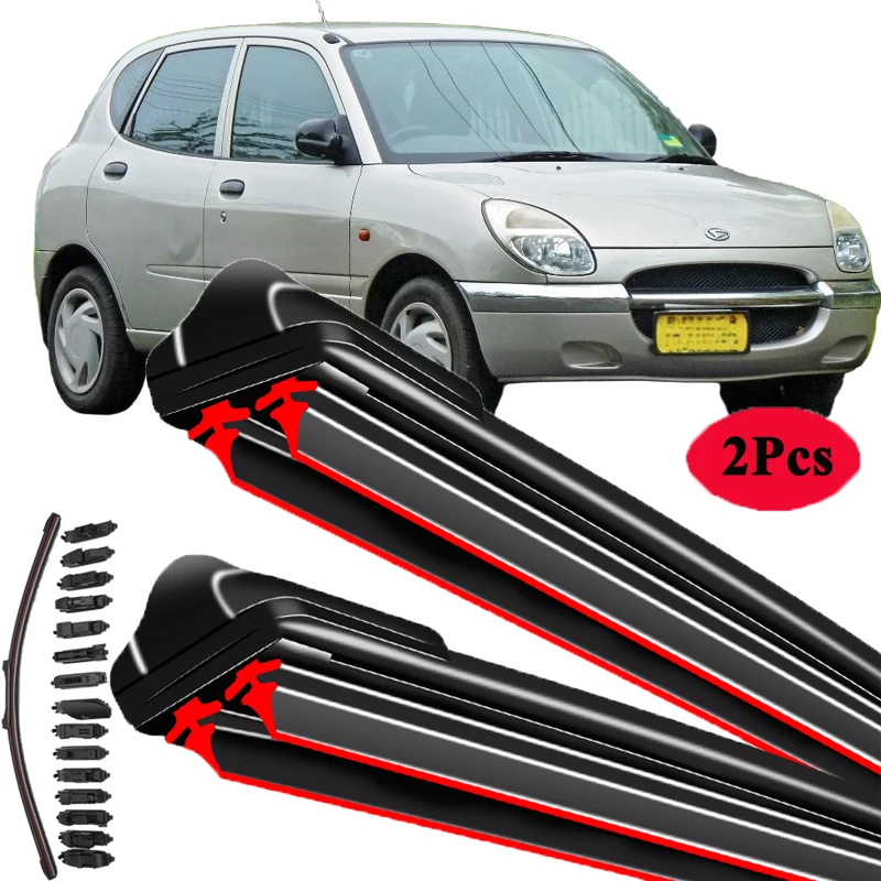 

For DAIHATSU SIRION 1998-2011 Car Windshield Wiper Blade Front Windscreen Brushes Washer Accessories Cleaning Replacement Parts