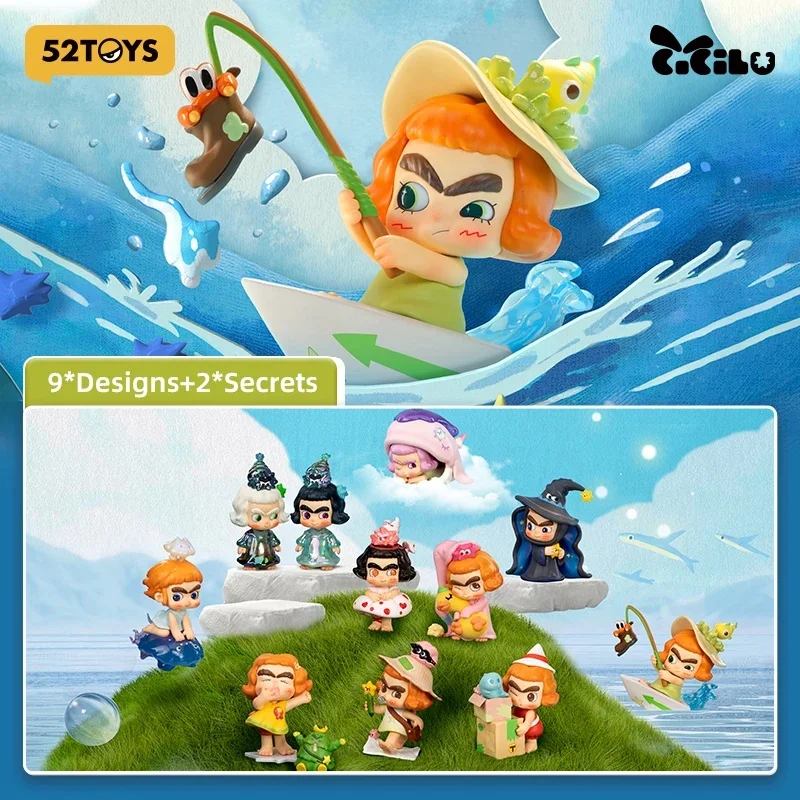 

52TOYS CiCiLu Ocean Messenger Series Blind Box Toys Kawaii Anime Action Figure Surprise Mystery Box Dolls Girls Gift