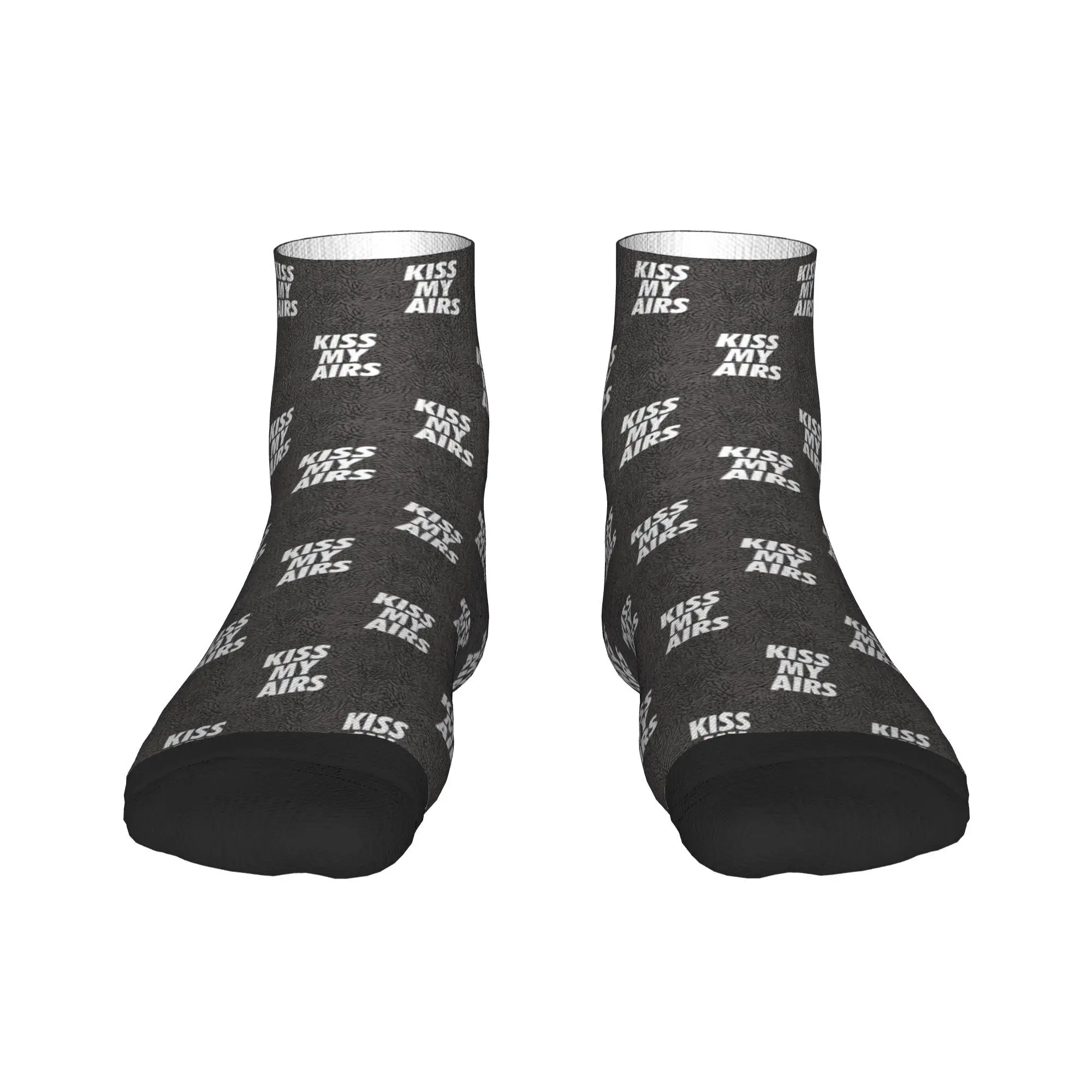 Kiss My Airs 8 Socks Harajuku Super Soft Stockings All Season Socks Accessories for Man's Woman's Christmas Gifts