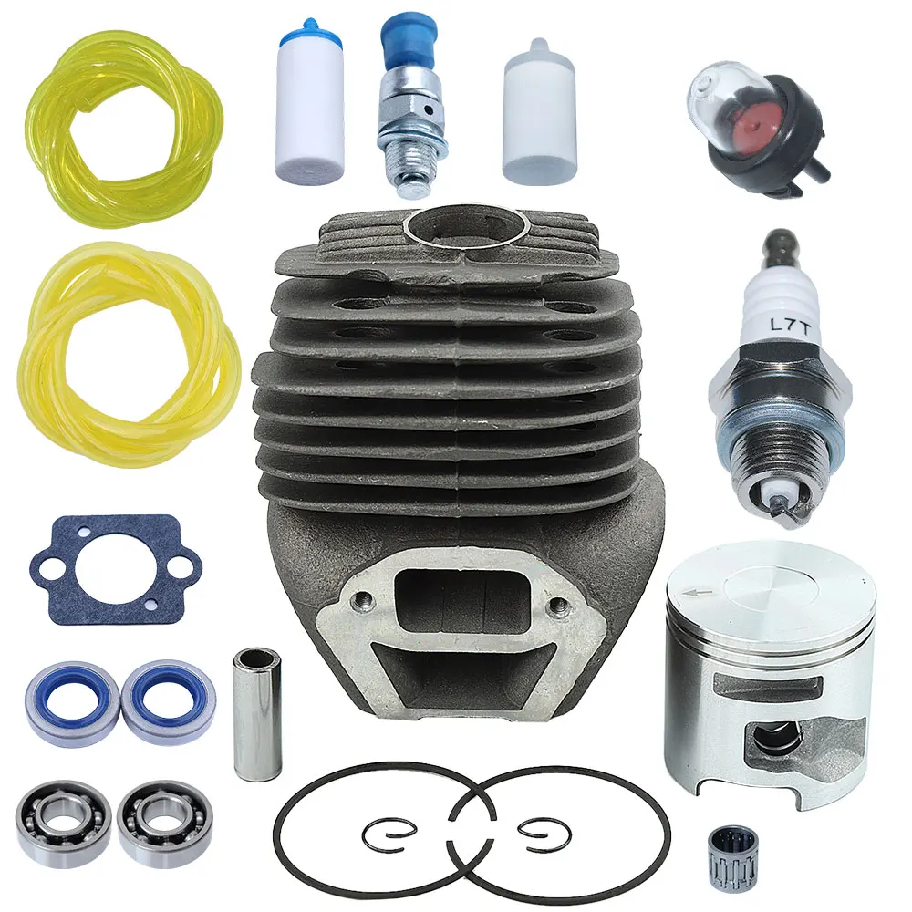 51 มม.ชุดลูกสูบกระบอกสูบ 506 38 61-71 สําหรับ K750 K760 Husqvarna Partner ตัดคอนกรีต Saw Cortador De Grama
