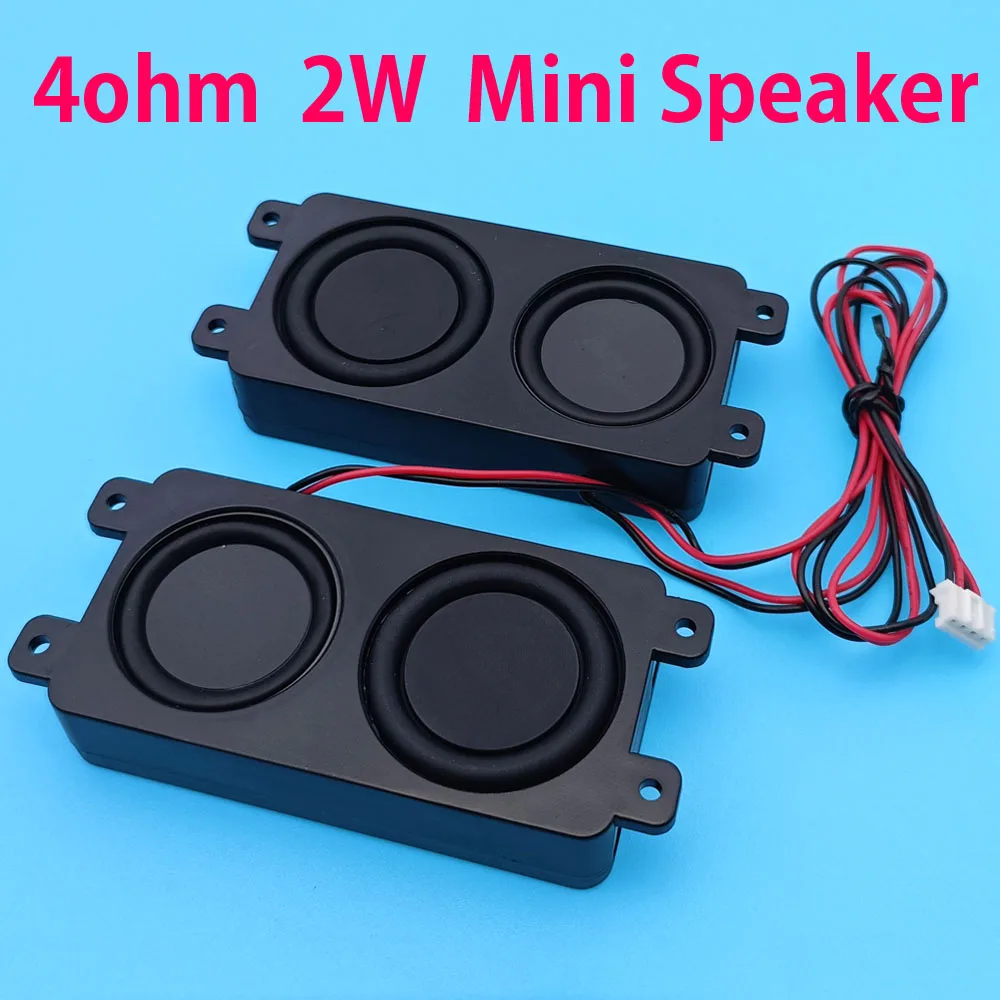 4Ω Mini Speaker 4Ohm 2W Cavity Speaker Parts with PH2.0 Full Range Cavity Horn Small Speaker for TV Set Advertisement