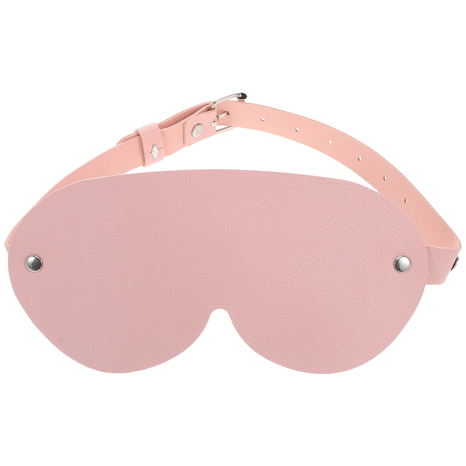

Pu Eye For Cosplay Masquerade Party Sleep Light Blocking Adjustable Strap Mysterious Blindfold Mask Festival Costume