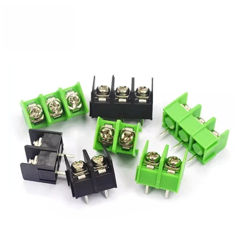 10pcs Kf7.62 2pin 3pin 4pin Can Be Spliced Screw Terminal 7.62mm Pitch 300v 20a Pcb Pluggable Terminal Block Connectors