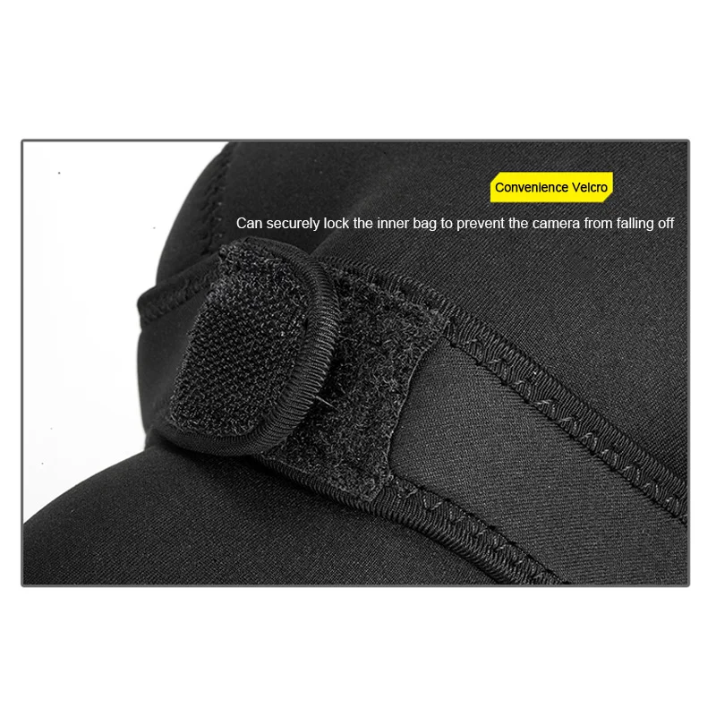 กระเป๋ากล้องสําหรับ Canon/Sony/Nikon/Pentax กล้อง DSLR อุปกรณ์เสริม DSLR กระเป๋ากระเป๋า Neoprene 2 ด้านใช้ Universal Case