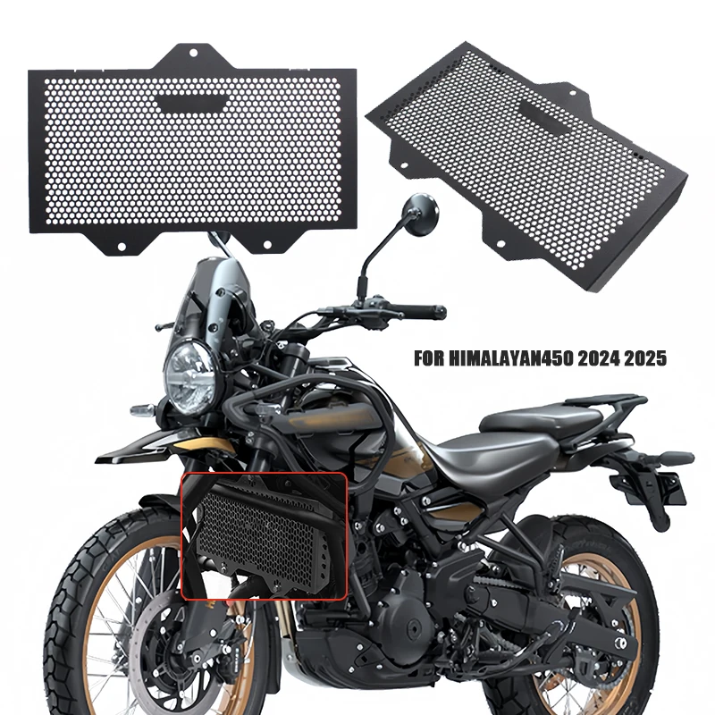2025 Zubehör für Himalayan450 Himalayan 450 2024 Motorrad Kühlergrillabdeckung Kühlerschutz