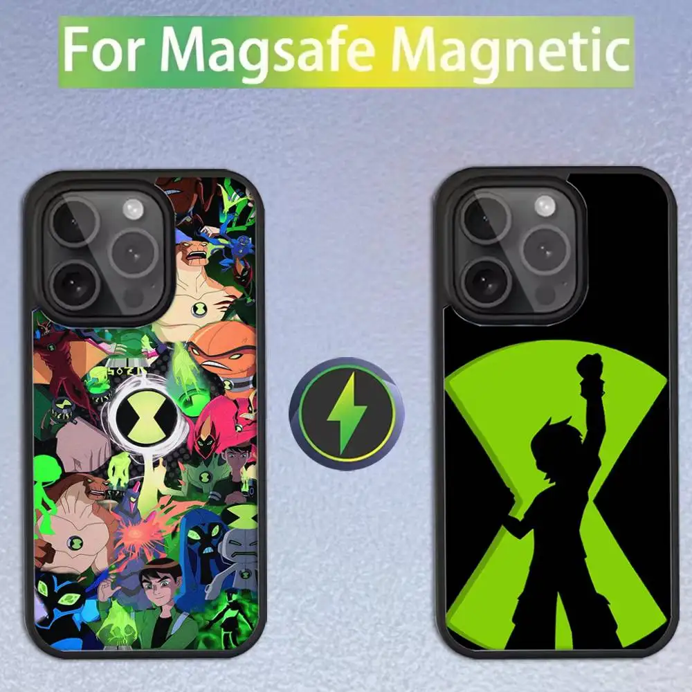 

B-Ben Cartoon 10 Phone Case For iPhone 17,16,15,14,13,12,11,Pro,Max,Plus,Mini,SE Magsafe Magnetic Wireless Charging