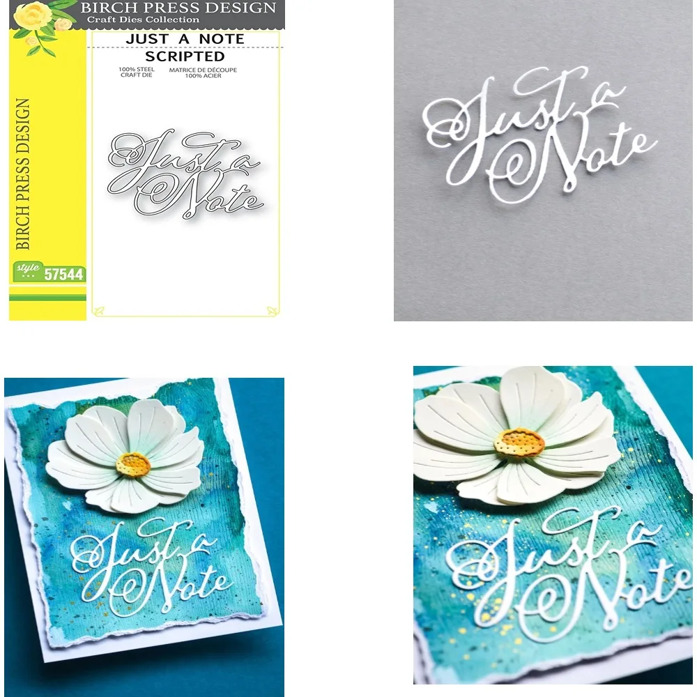 Scrapbook Diary Decoration Stencil Embossing Template DIY Greeting There are lotus flowers on top Card Handmade