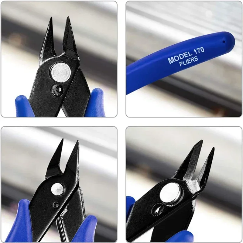 Diagonal Pliers Cutting Pliers Electrical Nippers Snips Flush Lock Pliers Wire Cable Cutters Multifunctional Pliers Hand Tools