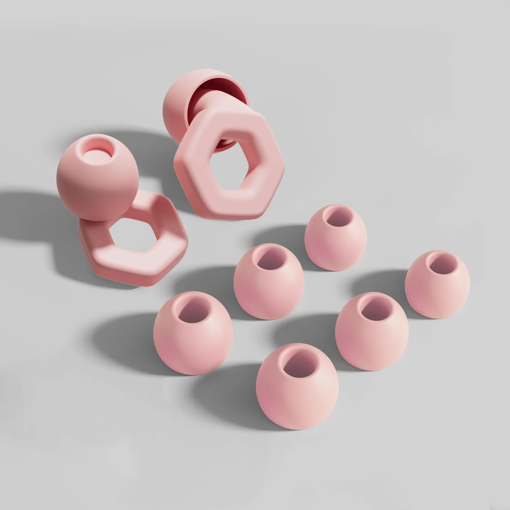 Comfort Soft Silicone Earplugs Silicone Lanyard for Earplugs Creating a Silent Environment Earplugs Sleep Swimming Noise Filteri