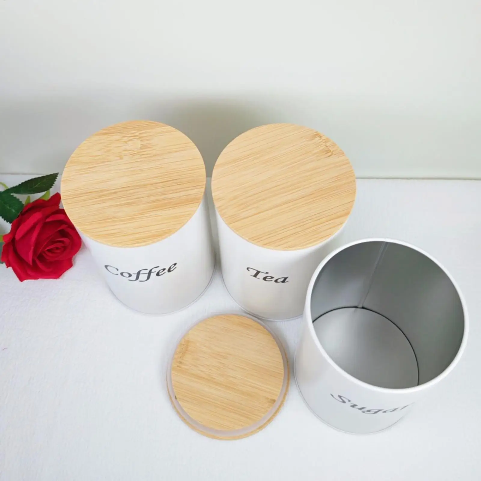 

Канистра для чая, 3 шт., 1200 мл, большой емкости, органайзер для еды, банки для хранения кофейных зерен для конфет, овров, муки, сливок, соли, кухни