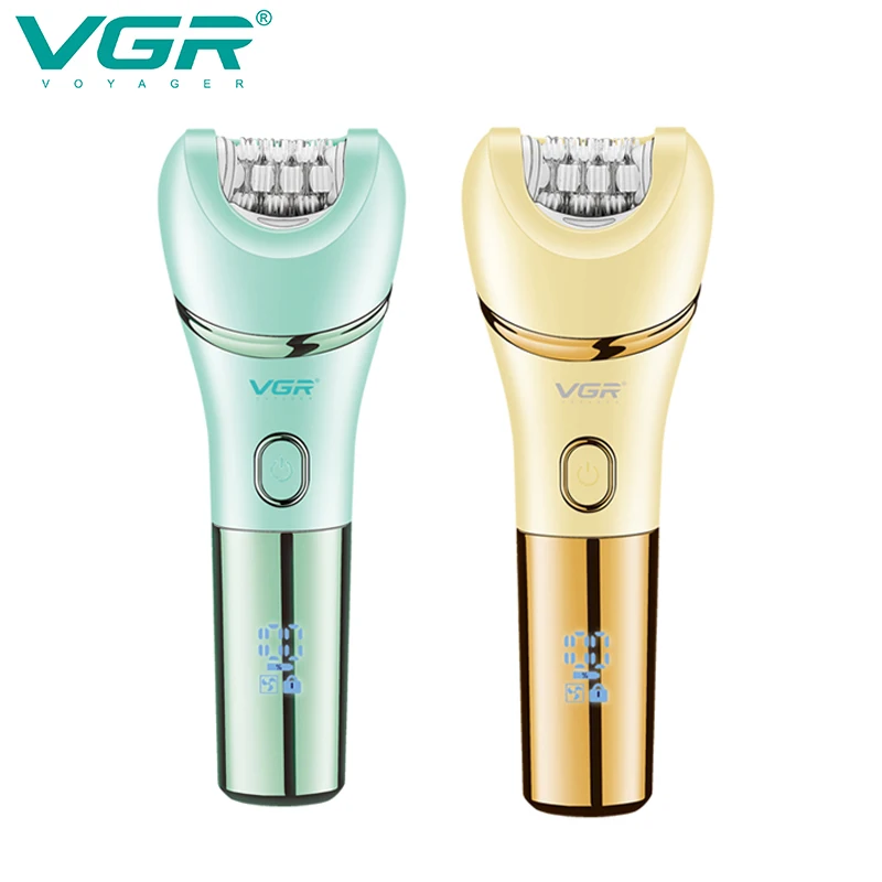 VGR النساء الشعر المتقلب أداة إزالة الشعر آلة إزالة الشعر الكهربائية سيدة ماكينة حلاقة مقاوم للماء مزيل الشعر لنزع الشعر ماكينة حلاقة للنساء V-756